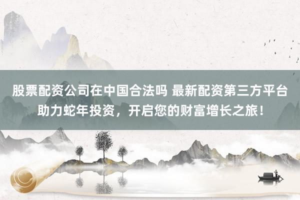 股票配资公司在中国合法吗 最新配资第三方平台助力蛇年投资，开启您的财富增长之旅！