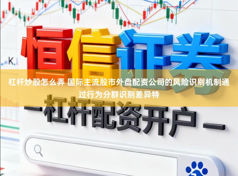 杠杆炒股怎么弄 国际主流股市外盘配资公司的风险识别机制通过行为分群识别差异特
