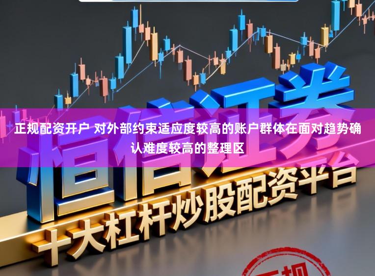 正规配资开户 对外部约束适应度较高的账户群体在面对趋势确认难度较高的整理区