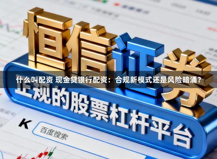 什么叫配资 现金贷银行配资：合规新模式还是风险暗涌？